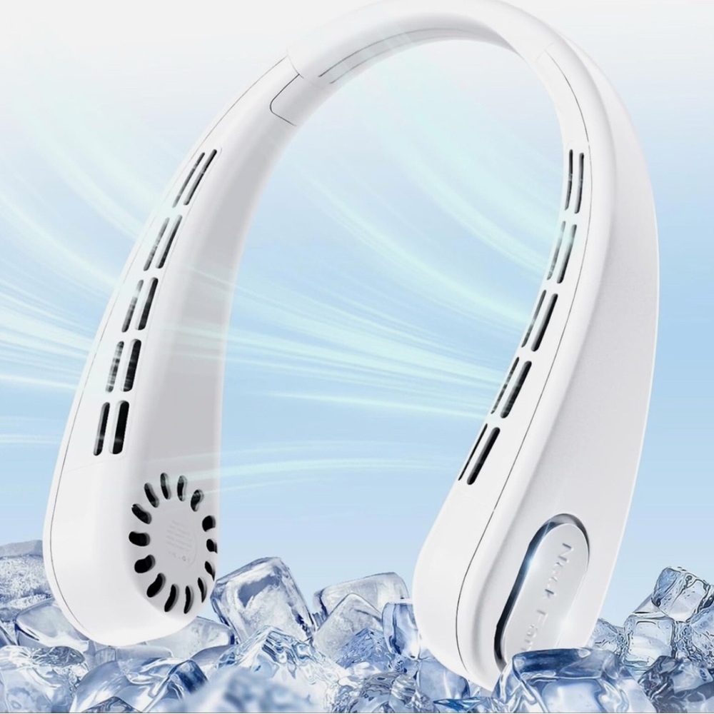 Total of 2 portable Neck Fans